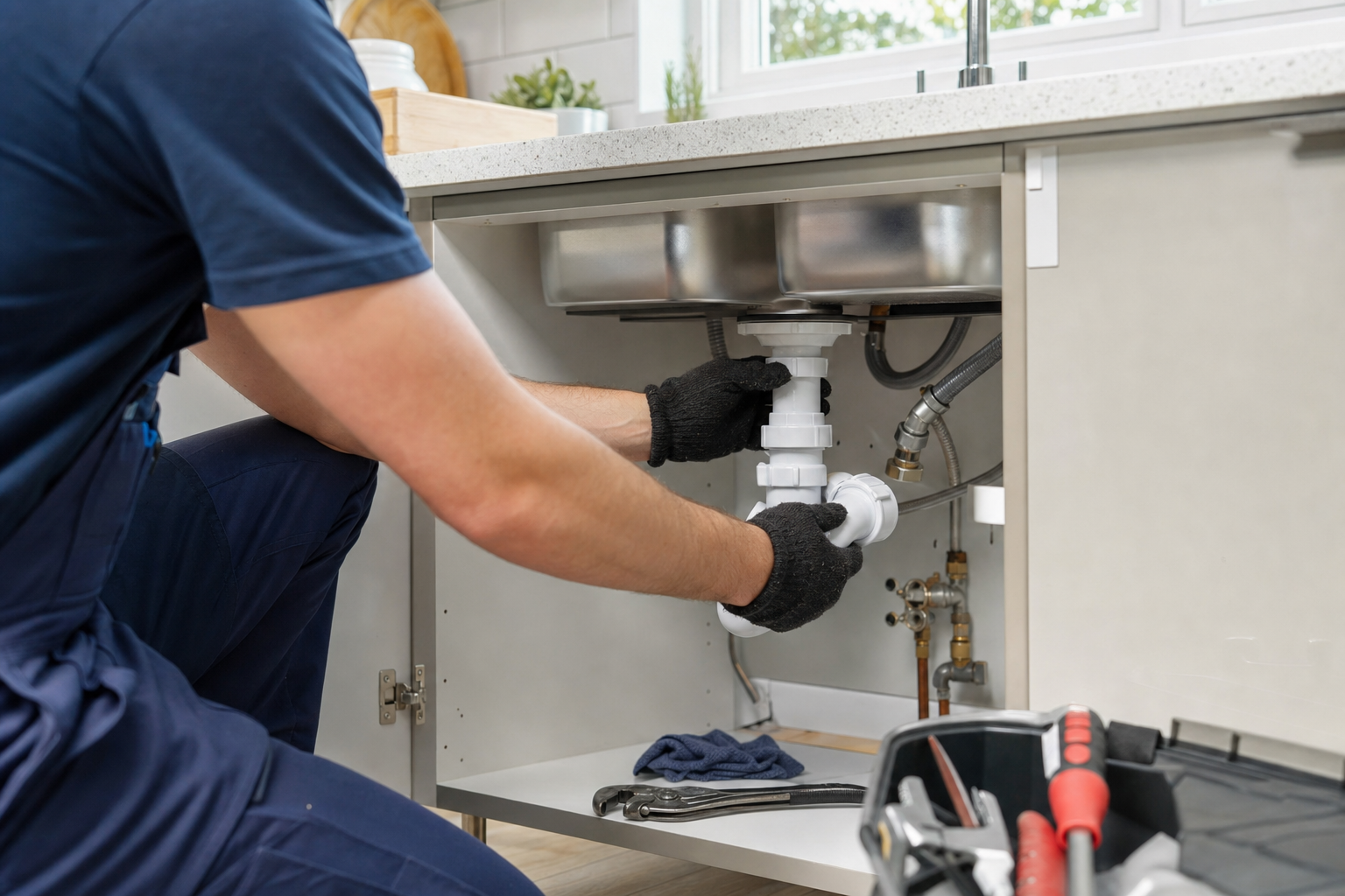 Kitchen Plumbing in Surbiton KT5 KT6 service image